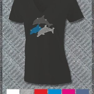 Shirt Damen Elfen & Helden Delphin 3er