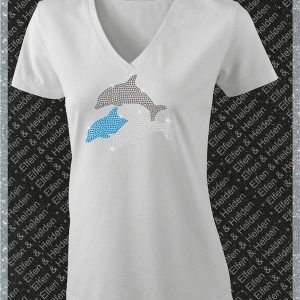 Shirt Damen Elfen & Helden Delphin 3er