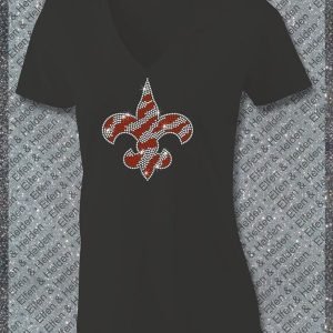 Shirt Damen Elfen & Helden Fleur du Lis Zebra