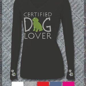 Shirt Damen Elfen & Helden Dog Lover Langarm