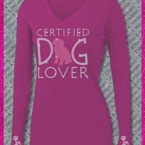Shirt Damen Elfen & Helden Dog Lover Langarm