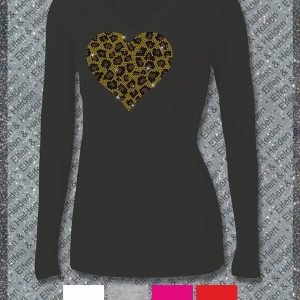 Shirt Damen Elfen & Helden Leoherz Langarm