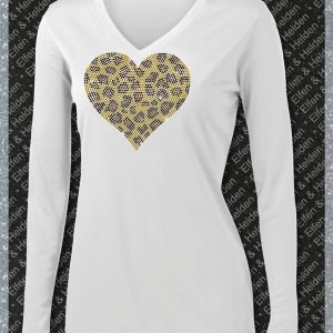 Shirt Damen Elfen & Helden Leoherz Langarm