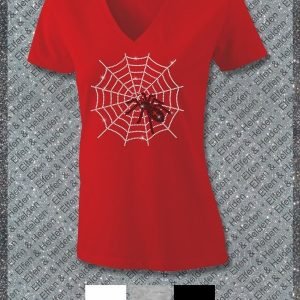 Shirt Damen Elfen & Helden Spider Halbarm