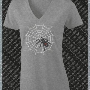 Shirt Damen Elfen & Helden Spider Halbarm
