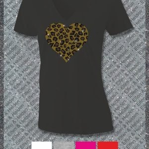 Shirt Damen Elfen & Helden Leoherz Halbarm