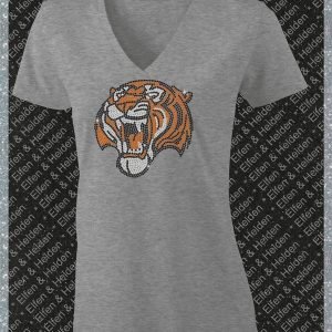 Shirt Damen Elfen & Helden Tiger Halbarm