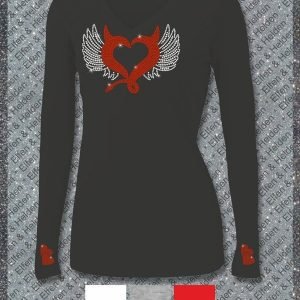 Shirt Damen Elfen & Helden Teufelsherzchen
