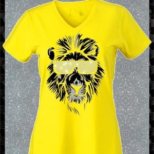Shirt Damen Elfen & Helden Cool Lion