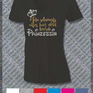 Shirt Damen Elfen & Helden werd Prinzessin Halbarm