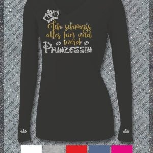 Shirt Damen Elfen & Helden werd Prinzessin Langarm