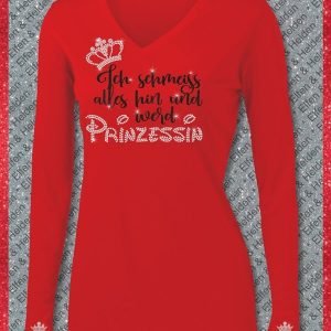 Shirt Damen Elfen & Helden werd Prinzessin Langarm
