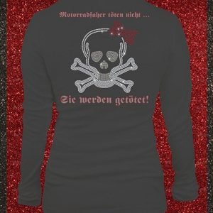 Shirt Damen Elfen & Helden Motorradfahrer