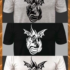Shirt Herren Elfen & Helden Dragon