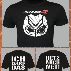 Shirt Herren Elfen & Helden BMW S 1000 R Maske