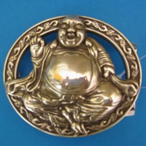 Gürtelschnalle Mabel Buddha –  Farbe Silber –